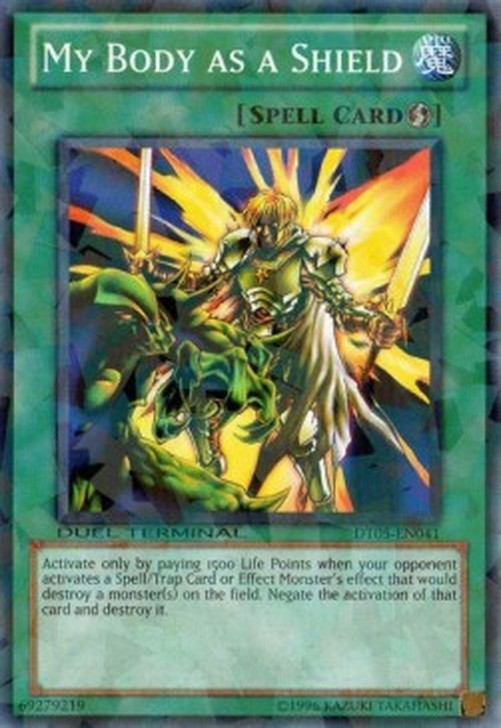 Yu-Gi-Oh! DT05 My Body as a Shield