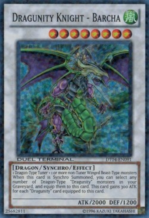 Yu-Gi-Oh! DT04 Dragunity Knight - Barcha