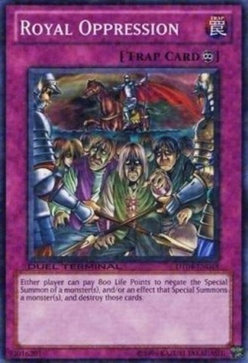 Yu-Gi-Oh! DT04 Royal Oppression