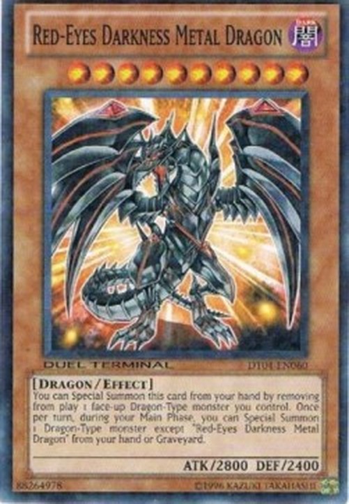 Yu-Gi-Oh! DT04 Red-Eyes Darkness Metal Dragon