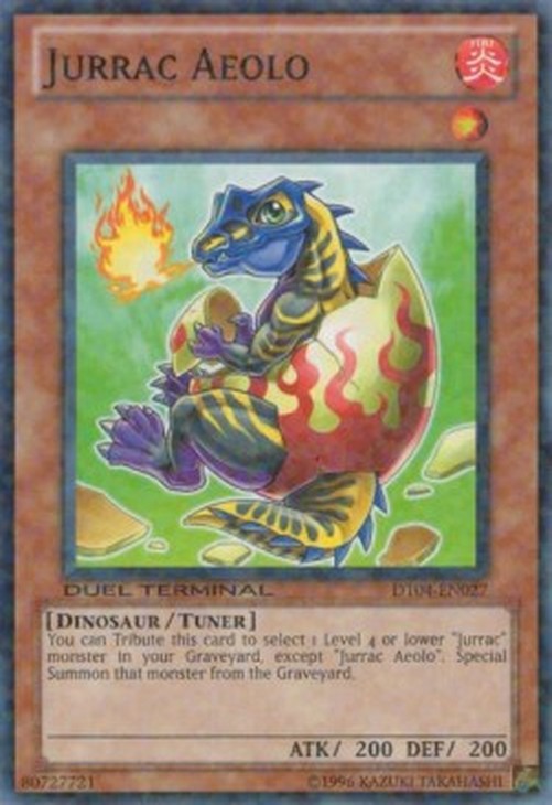 Yu-Gi-Oh! DT04 Jurrac Aeolo