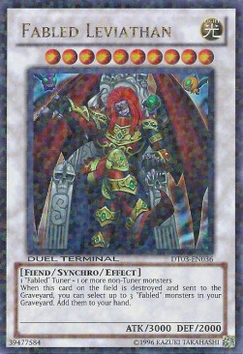 Yu-Gi-Oh! DT03 Fabled Leviathan