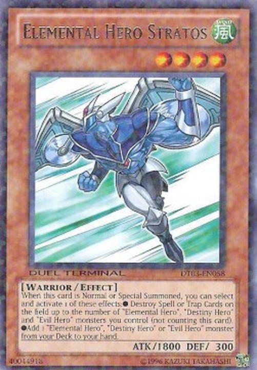 Yu-Gi-Oh! DT03 Elemental HERO Stratos