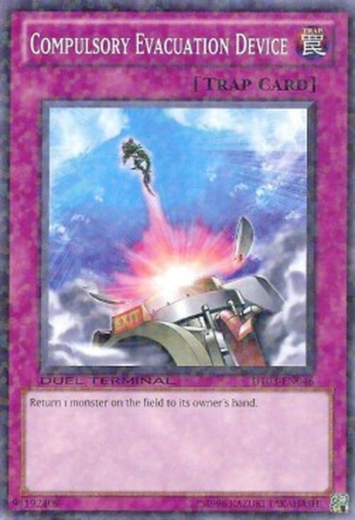 Yu-Gi-Oh! DT03 Compulsory Evacuation Device