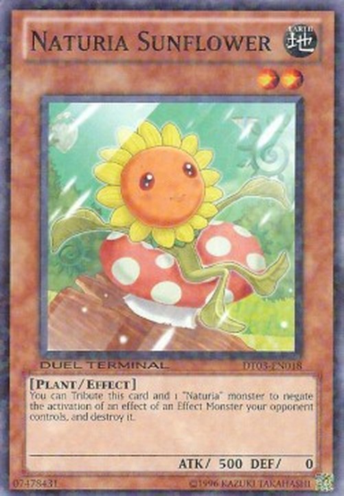 Yu-Gi-Oh! DT03 Naturia Sunflower