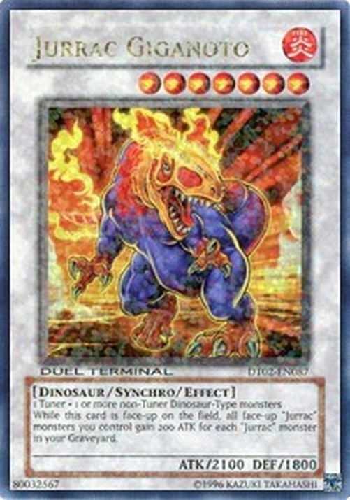 Yu-Gi-Oh! DT02 Jurrac Giganoto