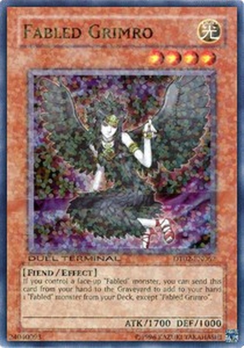 Yu-Gi-Oh! DT02 Fabled Grimro