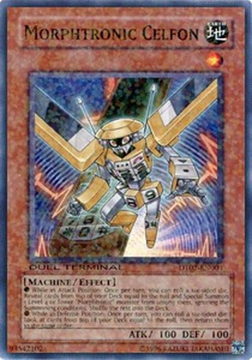 Yu-Gi-Oh! DT02 Morphtronic Celfon