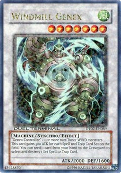 Yu-Gi-Oh! DT02 Windmill Genex