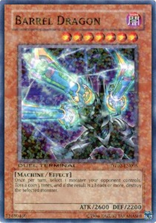 Yu-Gi-Oh! DT02 Barrel Dragon