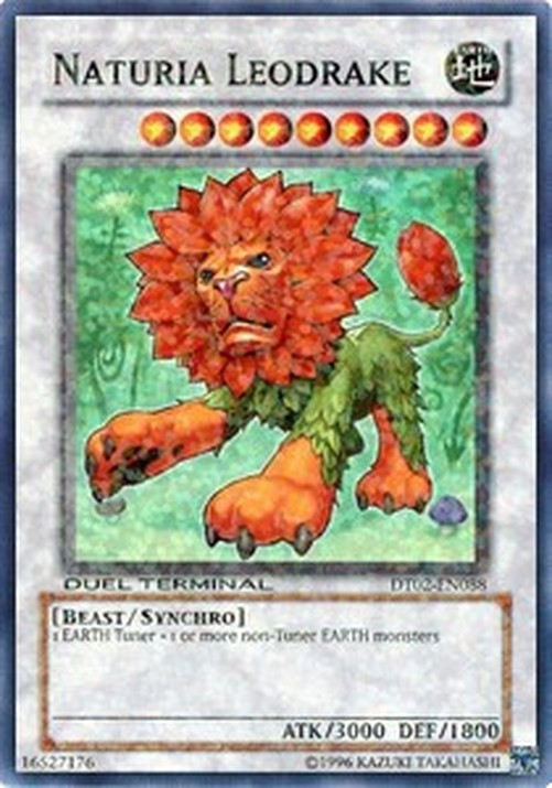 Yu-Gi-Oh! DT02 Naturia Leodrake