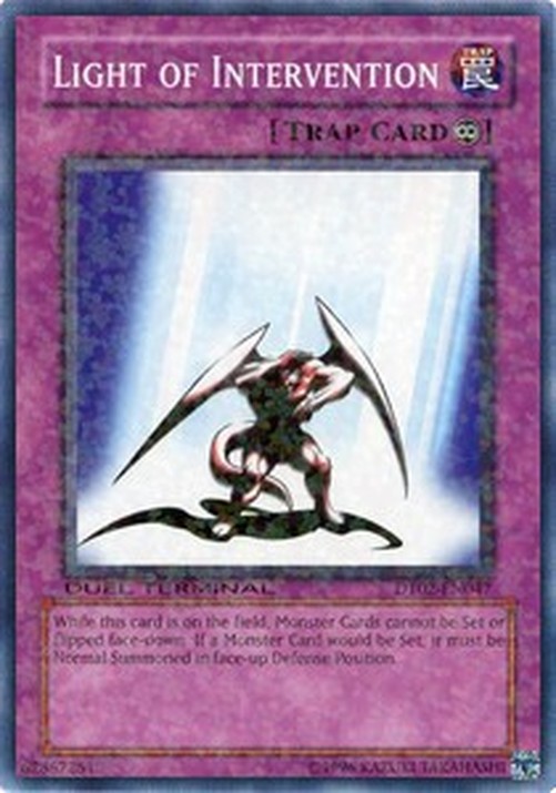 Yu-Gi-Oh! DT02 Light of Intervention