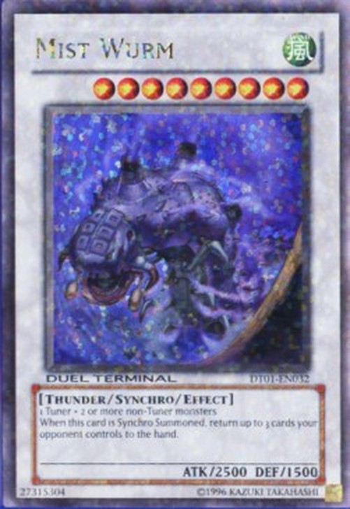 Yu-Gi-Oh! DT01 Mist Wurm