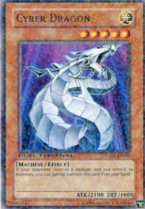 Yu-Gi-Oh! DT01 Cyber Dragon