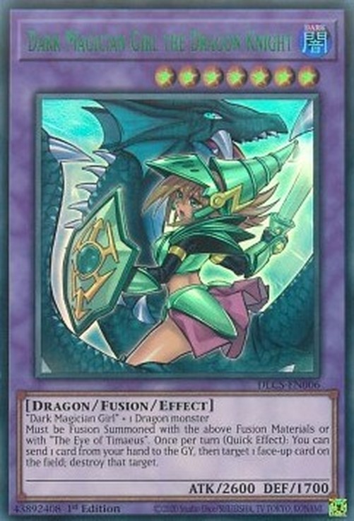 Yu-Gi-Oh! DLCS Dark Magician Girl the Dragon Knight (V.7 - Ultra Rare)