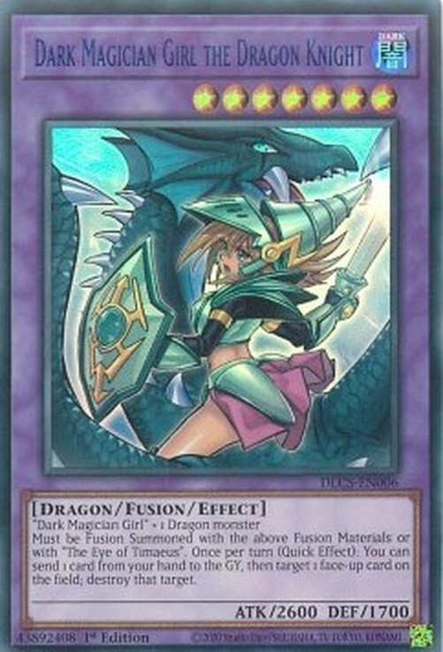 Yu-Gi-Oh! DLCS Dark Magician Girl the Dragon Knight (V.6 - Ultra Rare)