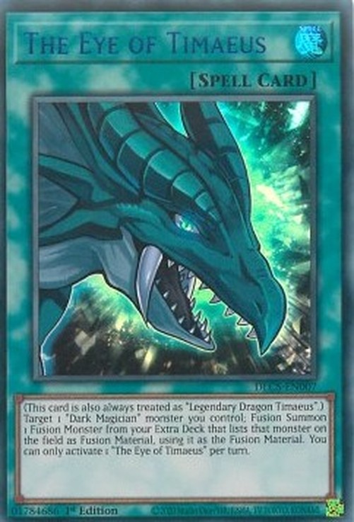 Yu-Gi-Oh! DLCS The Eye of Timaeus (V.2 - Ultra Rare)