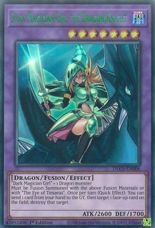 Yu-Gi-Oh! DLCS Dark Magician Girl the Dragon Knight (V.3 - Ultra Rare)