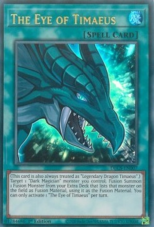 Yu-Gi-Oh! DLCS The Eye of Timaeus (V.1 - Ultra Rare)