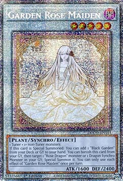 Yu-Gi-Oh! DOOD Garden Rose Maiden