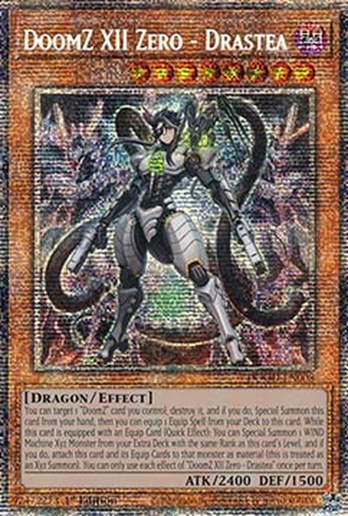 Yu-Gi-Oh! DOOD DoomZ XII Zero - Drastea (V.2 - Starlight Rare)