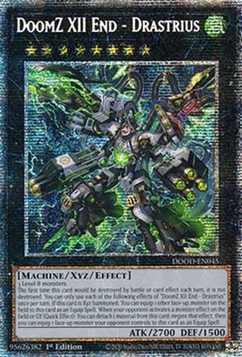 Yu-Gi-Oh! DOOD DoomZ XII End - Drastrius (V.2 - Starlight Rare)