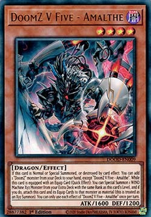 Yu-Gi-Oh! DOOD DoomZ V Five - Amalthe (V.1 - Ultra Rare)