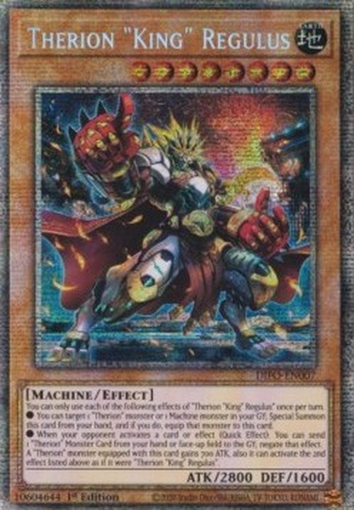 Yu-Gi-Oh! DIFO Therion "King" Regulus (V.2 - Starlight Rare)