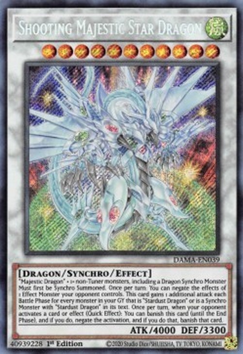 Yu-Gi-Oh! DAMA Shooting Majestic Star Dragon
