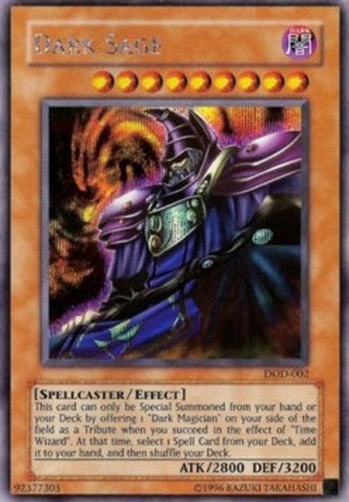 Yu-Gi-Oh! DOD Dark Sage (V.1 - Secret Rare)