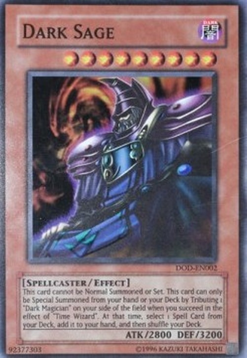 Yu-Gi-Oh! DOD Dark Sage (V.2 - Super Rare)