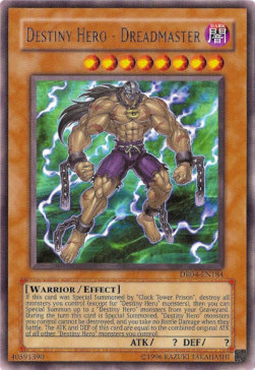 Yu-Gi-Oh! DR04 Destiny HERO - Dreadmaster