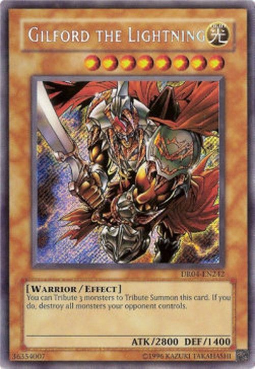 Yu-Gi-Oh! DR04 Gilford the Lightning