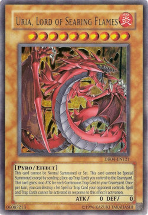 Yu-Gi-Oh! DR04 Uria, Lord of Searing Flames