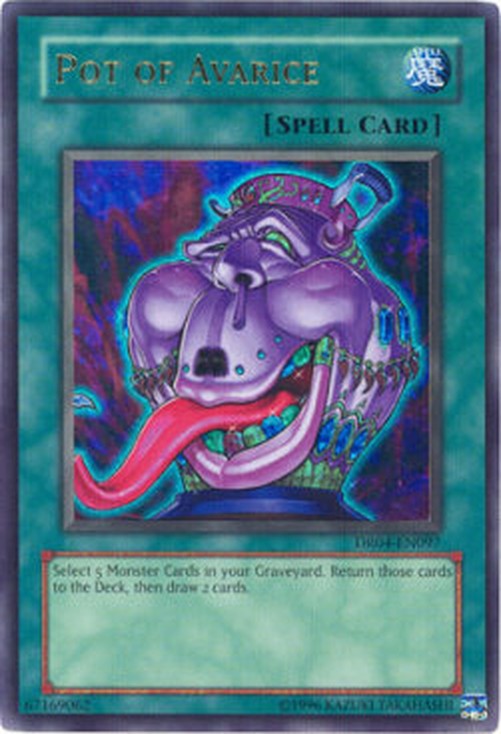 Yu-Gi-Oh! DR04 Pot of Avarice