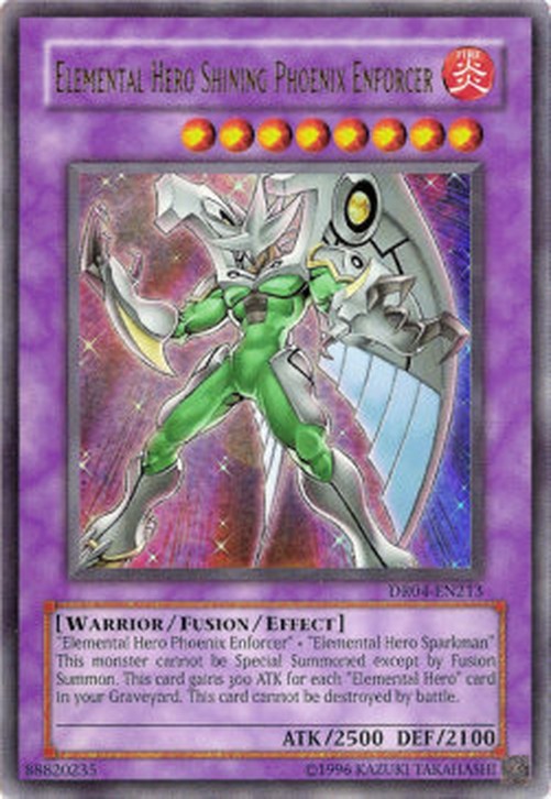 Yu-Gi-Oh! DR04 Elemental HERO Shining Phoenix Enforcer