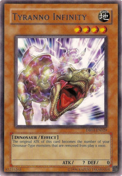 Yu-Gi-Oh! DR04 Tyranno Infinity