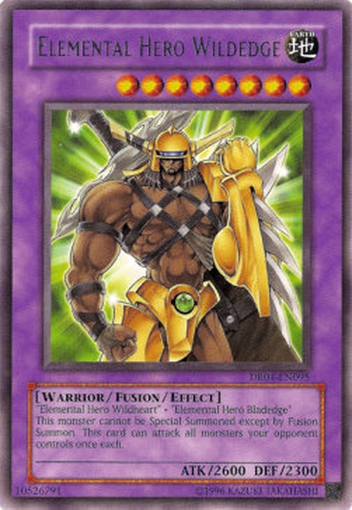 Yu-Gi-Oh! DR04 Elemental HERO Wildedge