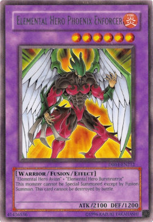 Yu-Gi-Oh! DR04 Elemental HERO Phoenix Enforcer