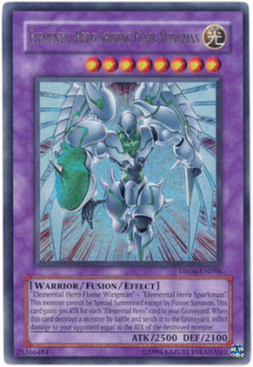 Yu-Gi-Oh! DR04 Elemental HERO Shining Flare Wingman