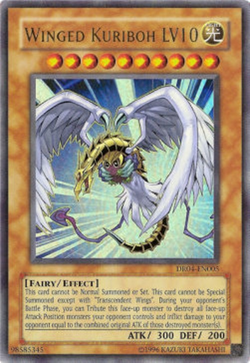 Yu-Gi-Oh! DR04 Winged Kuriboh LV10