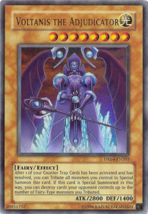 Yu-Gi-Oh! DR04 Voltanis the Adjudicator