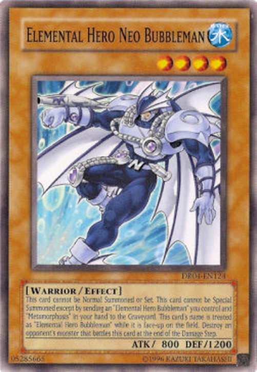Yu-Gi-Oh! DR04 Elemental HERO Neo Bubbleman
