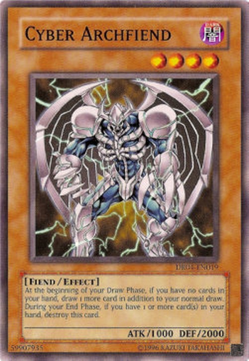 Yu-Gi-Oh! DR04 Cyber Archfiend