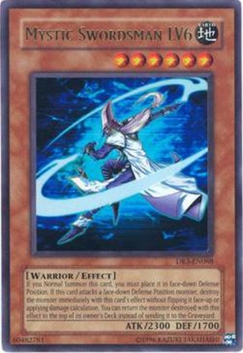 Yu-Gi-Oh! DR3 Mystic Swordsman LV6