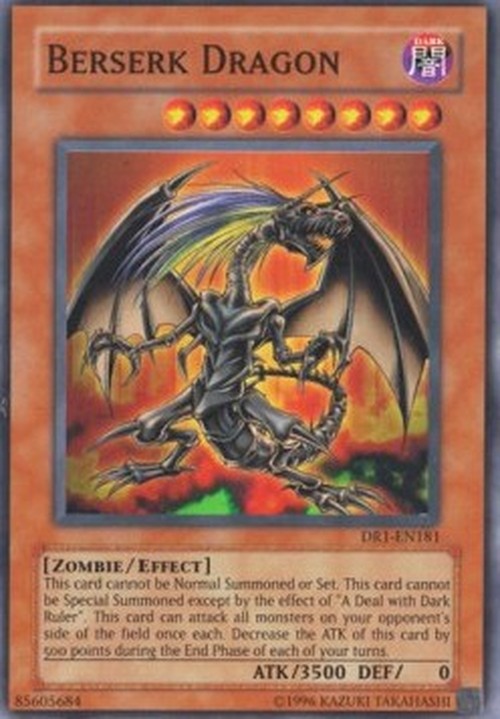 Yu-Gi-Oh! DR1 Berserk Dragon