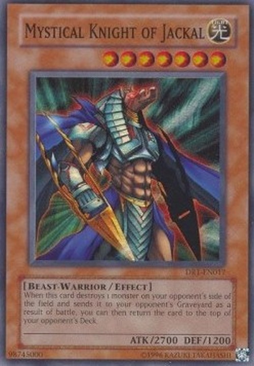 Yu-Gi-Oh! DR1 Mystical Knight of Jackal