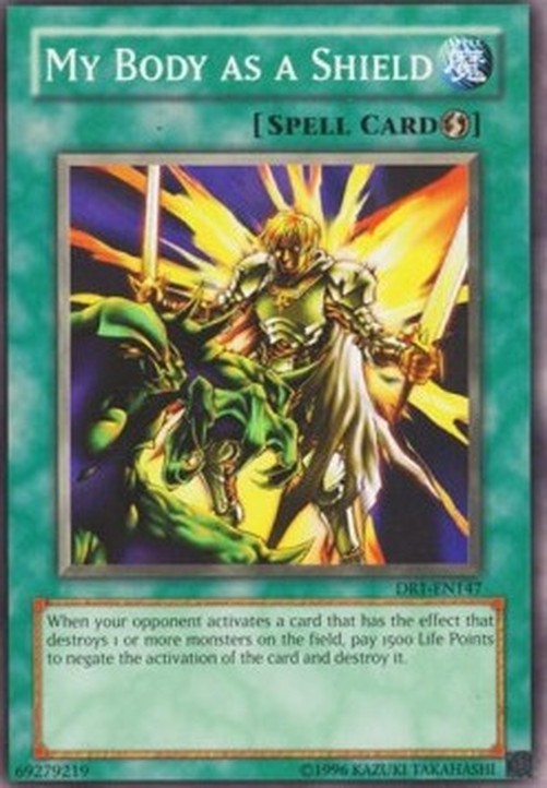 Yu-Gi-Oh! DR1 My Body as a Shield