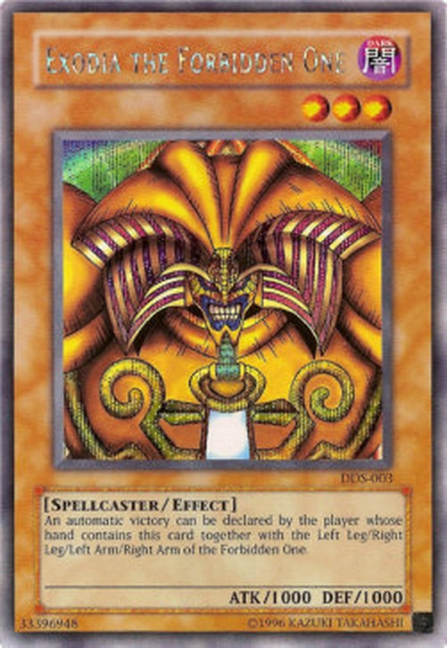 Yu-Gi-Oh! DDS Exodia the Forbidden One