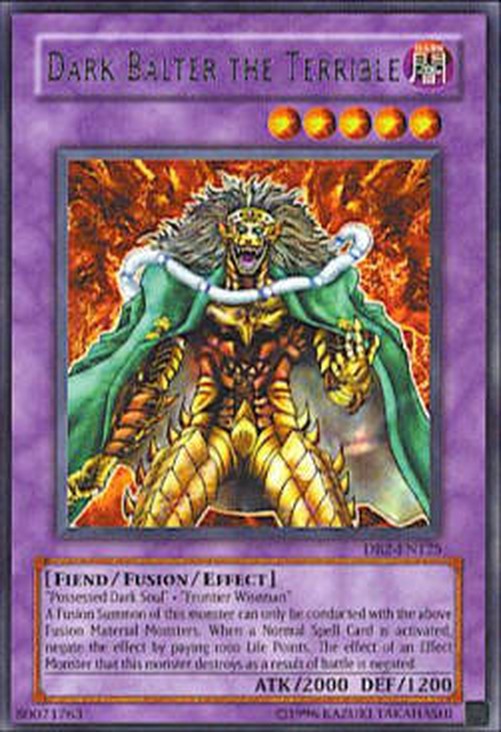Yu-Gi-Oh! DB2 Dark Balter the Terrible